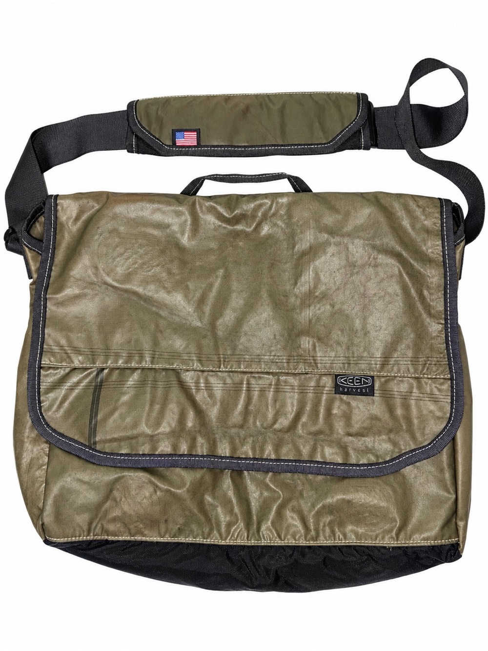 Rare KEEN Harvest III Large Messenger Bag Made in USA 🇺🇸 Discontinued